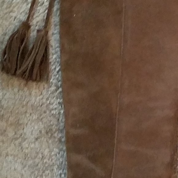 Musse & Cloud Brown Suede Over the Knee Boot - Picture 4 of 6